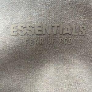 Essentials Beige Hoodie